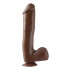 PipeDream Basix 10 Inch With Suction Cup Realistic Dildo - Brown